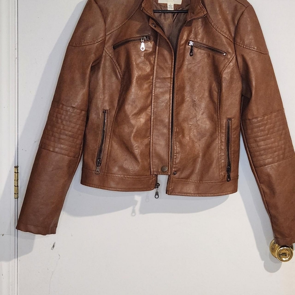Vegan Leather Jacket